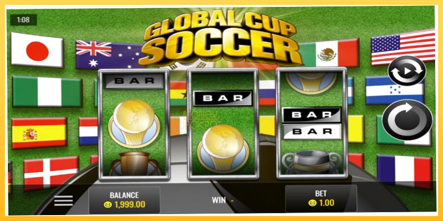 Игровой аппарат Global Cup Soccer - игра на реальные деньги, картинка 1