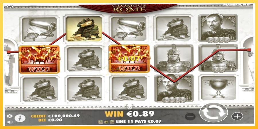 Игровой аппарат Glorious Rome - игра на реальные деньги, картинка 2