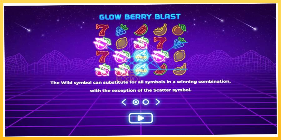 Игровой аппарат Glow Berry Blast - игра на реальные деньги, картинка 1