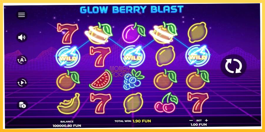 Игровой аппарат Glow Berry Blast - игра на реальные деньги, картинка 2