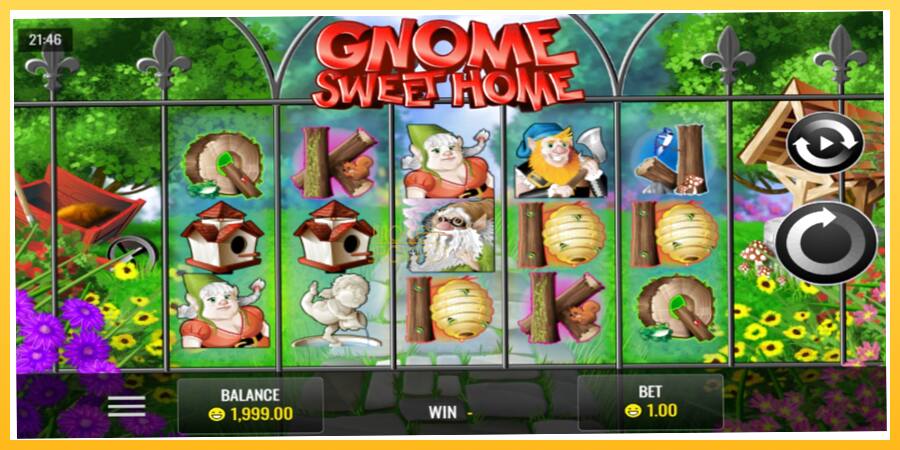 Игровой аппарат Gnome Sweet Home - игра на реальные деньги, картинка 1