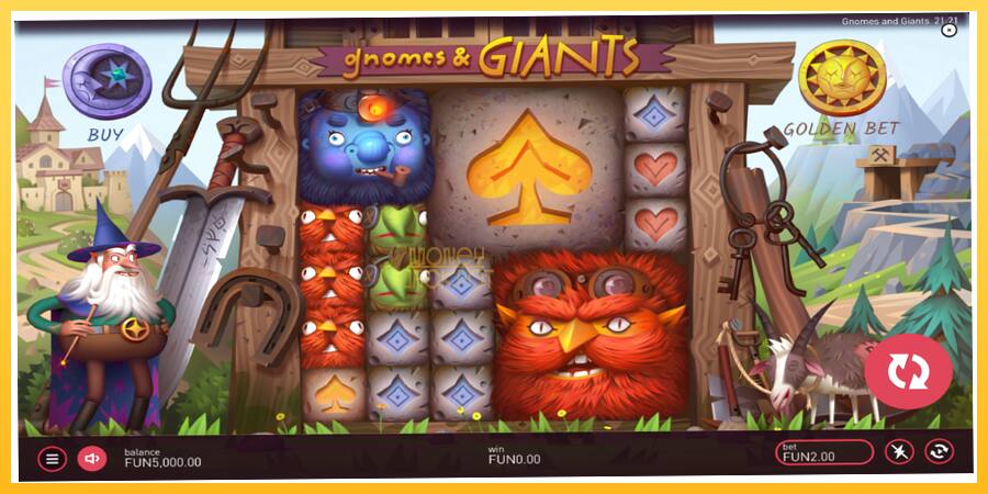 Игровой аппарат Gnomes & Giants - игра на реальные деньги, картинка 2