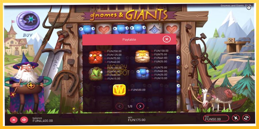 Игровой аппарат Gnomes & Giants - игра на реальные деньги, картинка 5