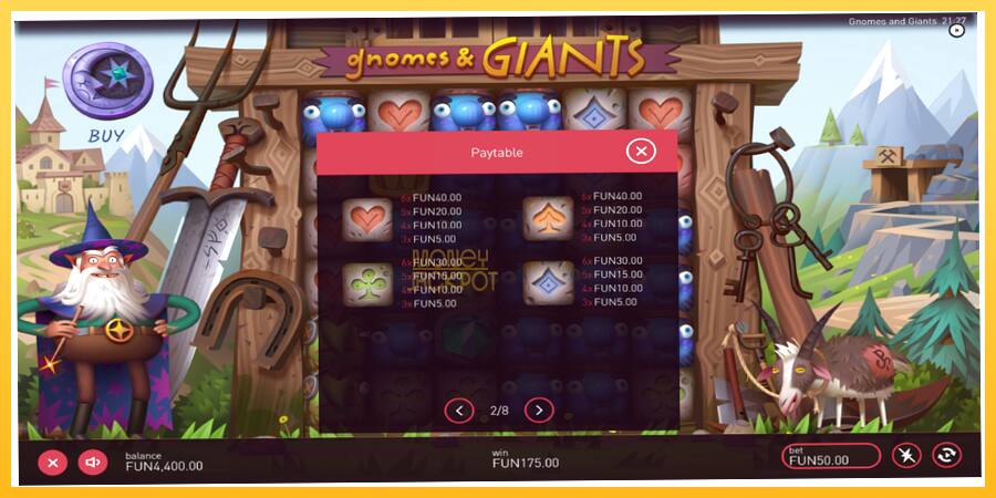 Игровой аппарат Gnomes & Giants - игра на реальные деньги, картинка 6