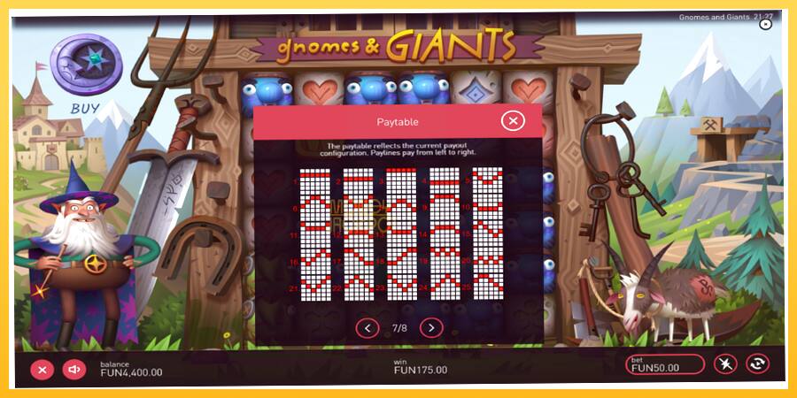 Игровой аппарат Gnomes & Giants - игра на реальные деньги, картинка 7