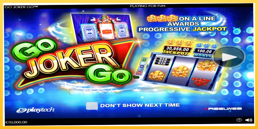 Игровой аппарат Go Joker Go - игра на реальные деньги, картинка 1