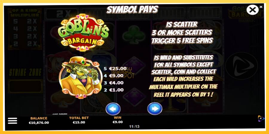 Игровой аппарат Goblins Bargain - игра на реальные деньги, картинка 5