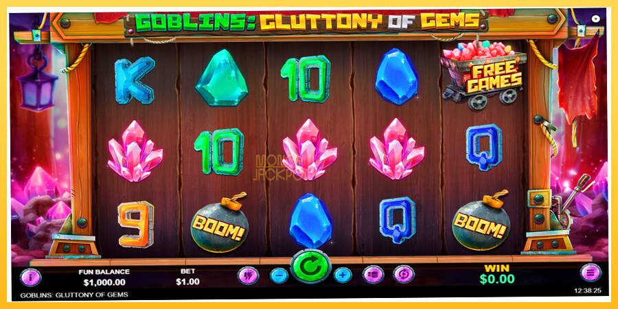 Игровой аппарат Goblins Gluttony of Gems - игра на реальные деньги, картинка 1