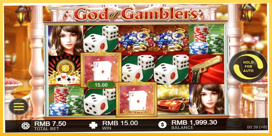 Игровой аппарат God of Gamblers - игра на реальные деньги, картинка 3