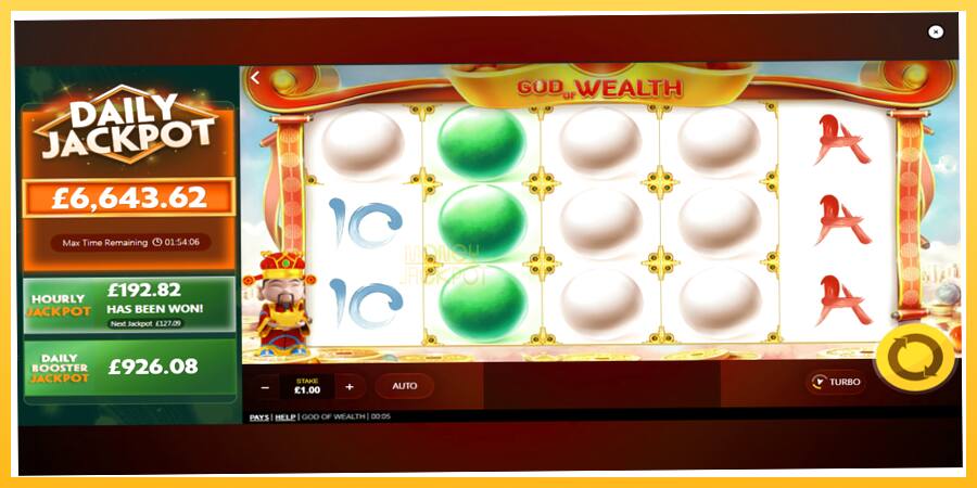 Игровой аппарат God of Wealth - игра на реальные деньги, картинка 2