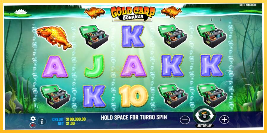 Игровой аппарат Gold Carp Bonanza - игра на реальные деньги, картинка 2