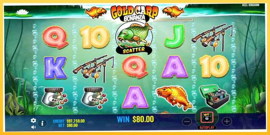 Игровой аппарат Gold Carp Bonanza - игра на реальные деньги, картинка 4