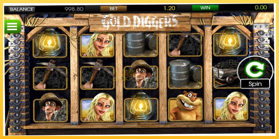 Игровой аппарат Gold Diggers - игра на реальные деньги, картинка 1