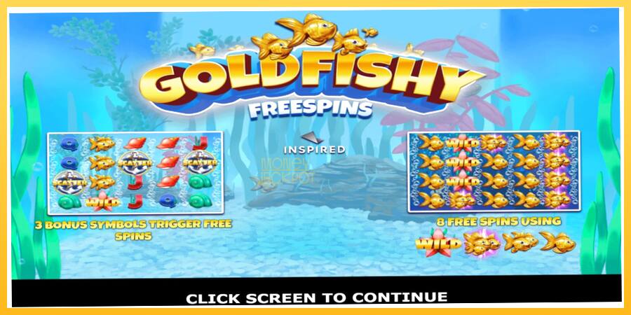 Игровой аппарат Gold Fishy Free Spins - игра на реальные деньги, картинка 1