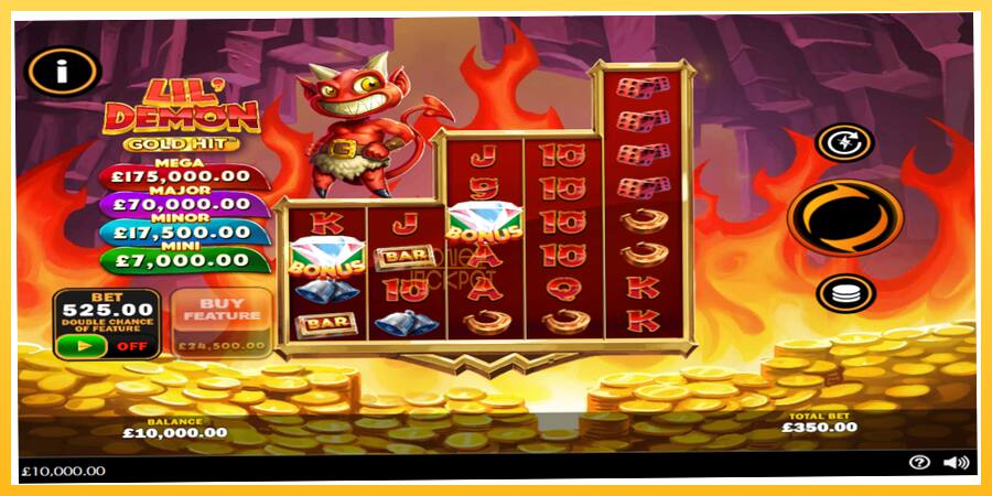 Игровой аппарат Gold Hit: Lil Demon - игра на реальные деньги, картинка 2