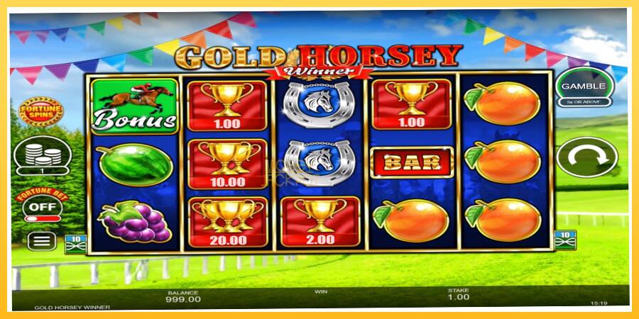 Игровой аппарат Gold Horsey Winner - игра на реальные деньги, картинка 2