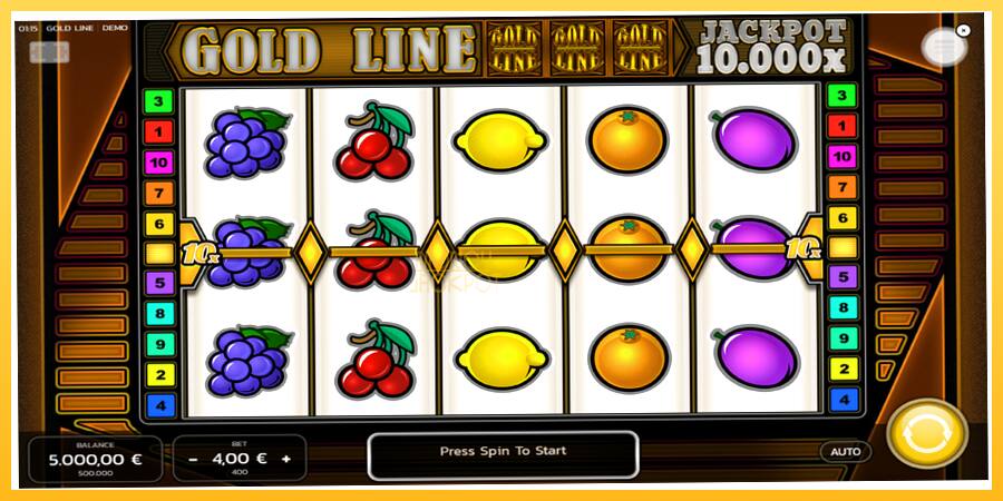 Игровой аппарат Gold Line - игра на реальные деньги, картинка 2