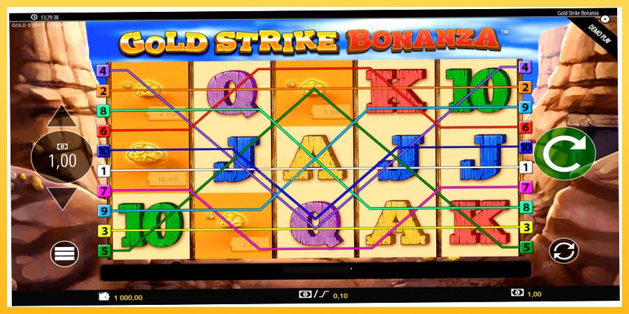 Игровой аппарат Gold Strike Bonanza - игра на реальные деньги, картинка 1