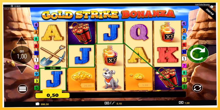 Игровой аппарат Gold Strike Bonanza - игра на реальные деньги, картинка 2