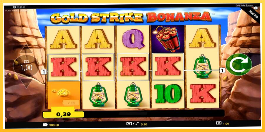 Игровой аппарат Gold Strike Bonanza - игра на реальные деньги, картинка 4