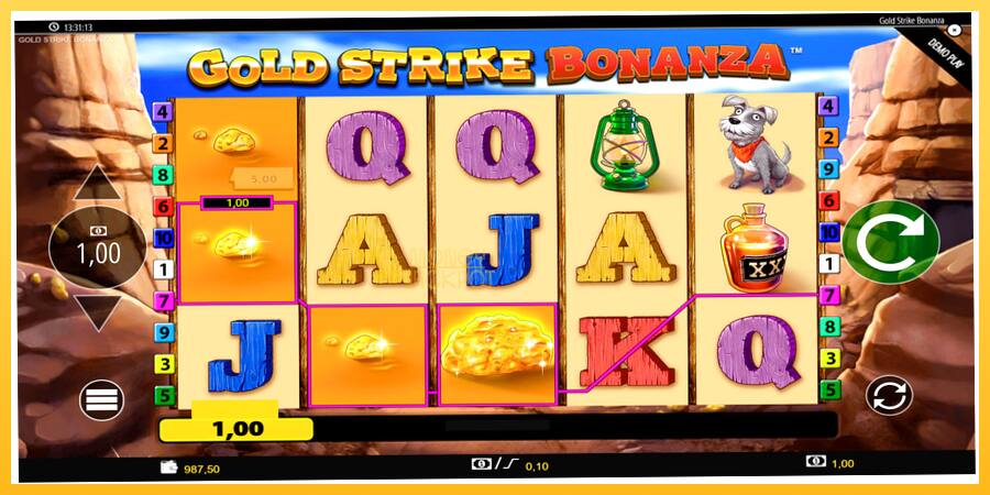 Игровой аппарат Gold Strike Bonanza - игра на реальные деньги, картинка 5