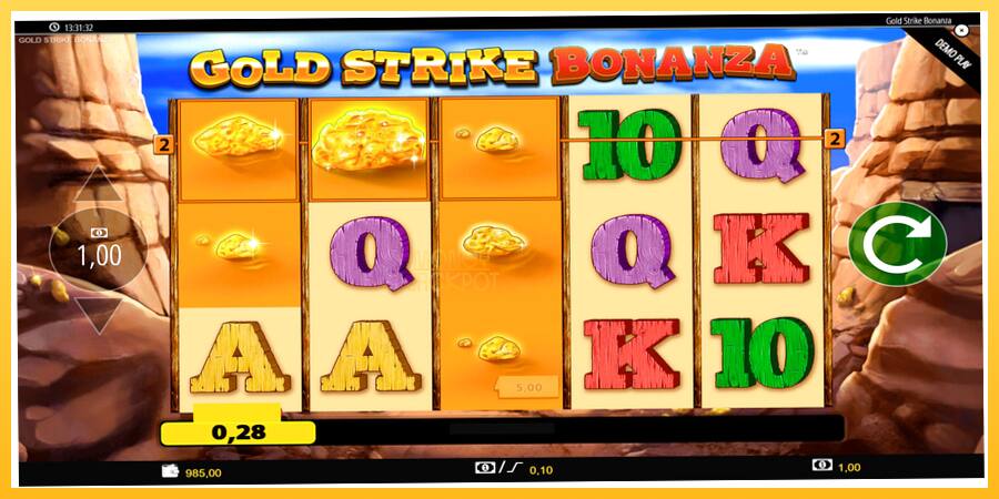 Игровой аппарат Gold Strike Bonanza - игра на реальные деньги, картинка 7