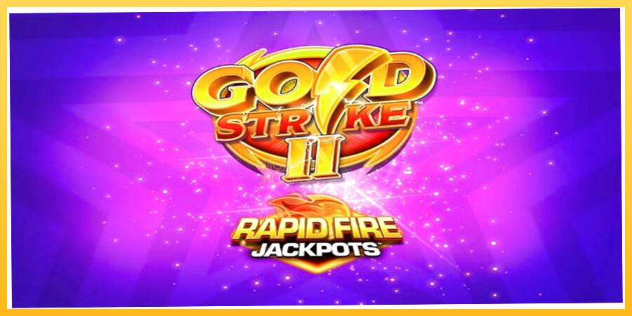 Игровой аппарат Gold Strike II Rapid Fire Jackpots - игра на реальные деньги, картинка 1