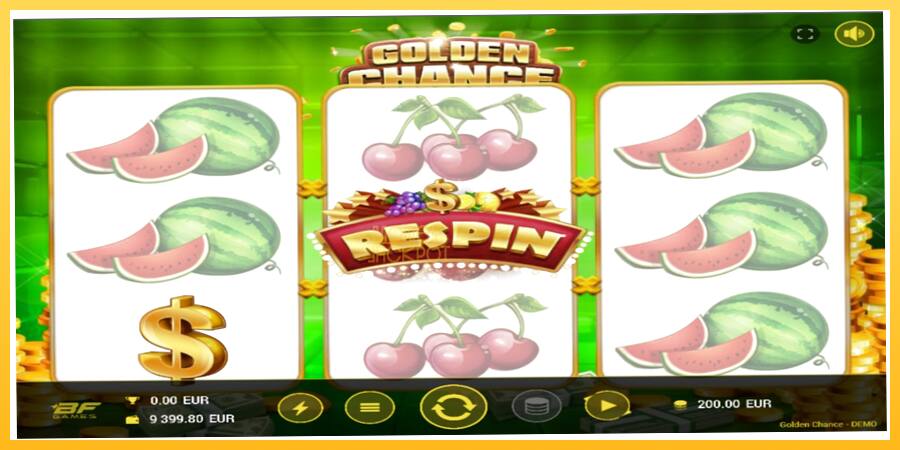 Игровой аппарат Golden Chance - игра на реальные деньги, картинка 2