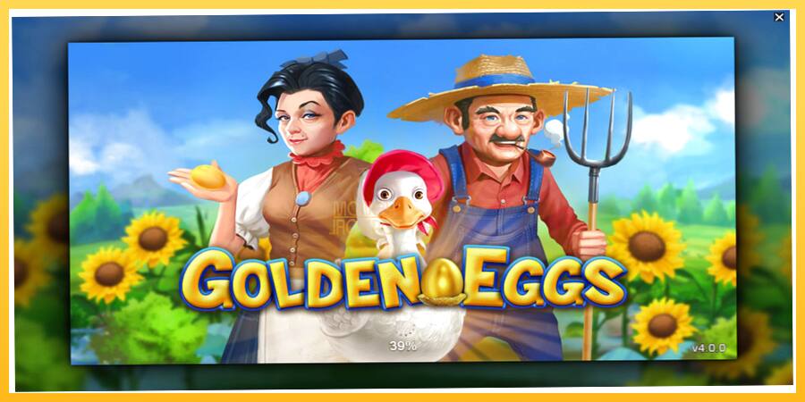 Игровой аппарат Golden Eggs - игра на реальные деньги, картинка 1