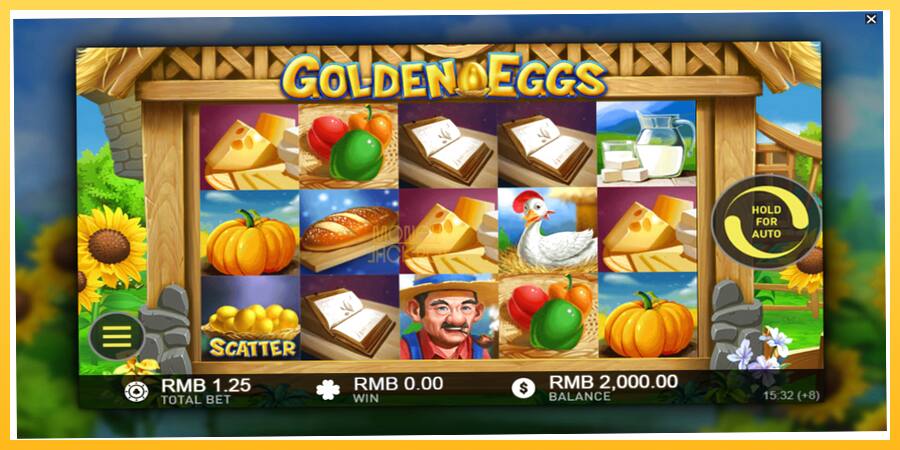 Игровой аппарат Golden Eggs - игра на реальные деньги, картинка 2