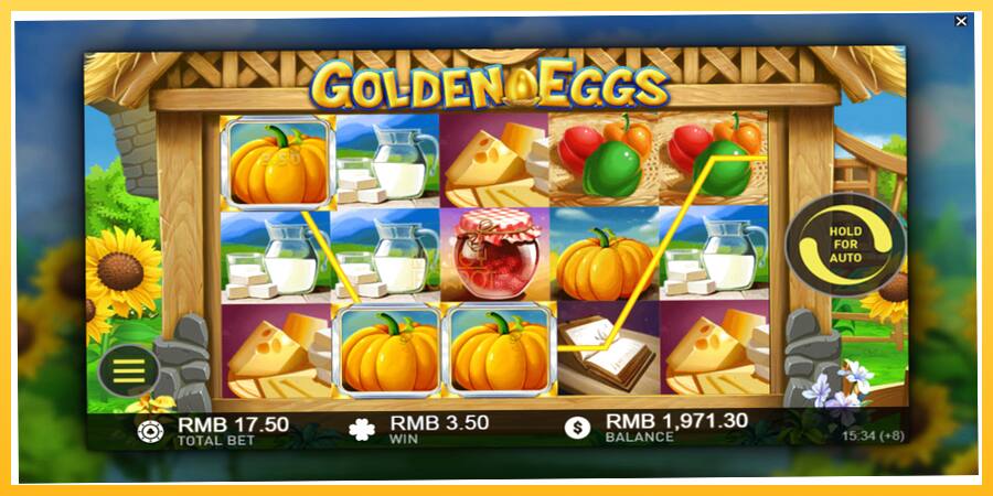 Игровой аппарат Golden Eggs - игра на реальные деньги, картинка 4