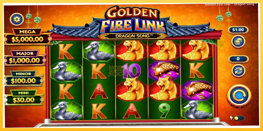 Игровой аппарат Golden Fire Link Dragon Song - игра на реальные деньги, картинка 1