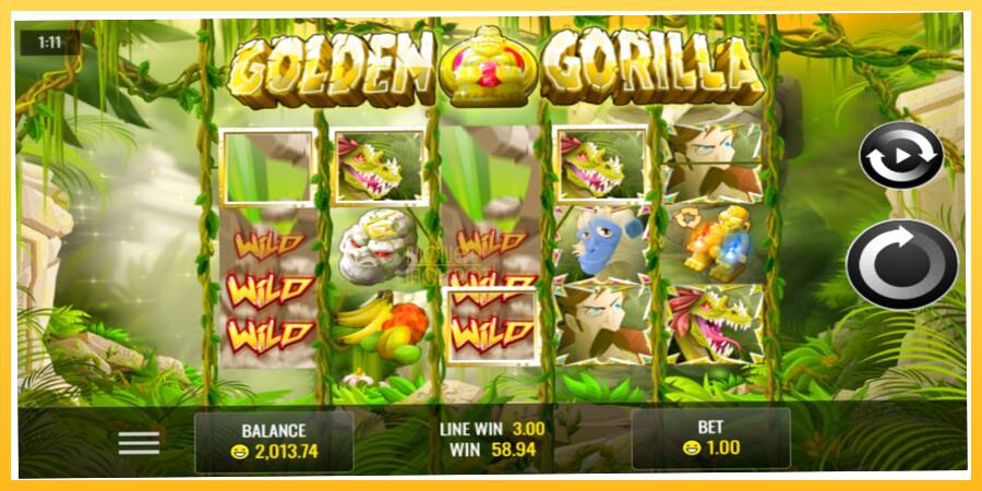 Игровой аппарат Golden Gorilla - игра на реальные деньги, картинка 2