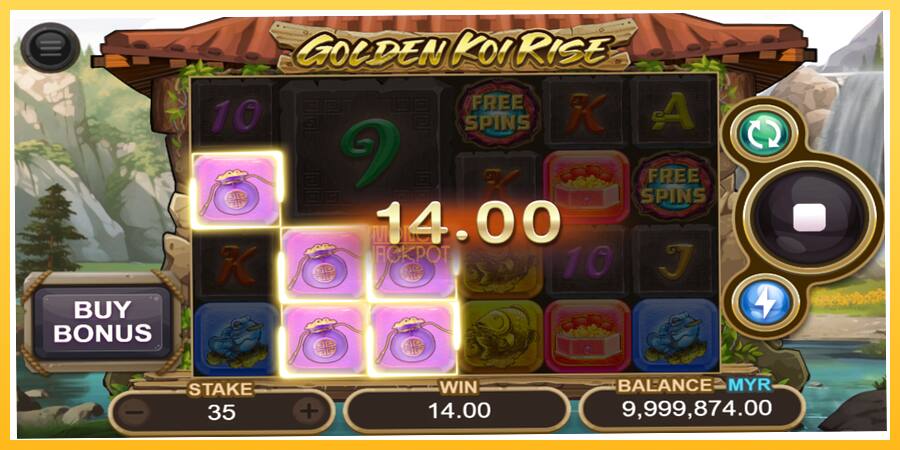 Игровой аппарат Golden Koi Rise - игра на реальные деньги, картинка 3