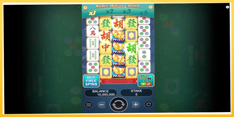 Игровой аппарат Golden Mahjong Deluxe - игра на реальные деньги, картинка 2