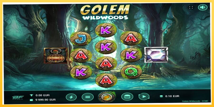 Игровой аппарат Golem Wildwoods - игра на реальные деньги, картинка 2