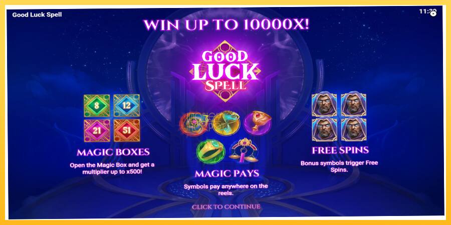 Игровой аппарат Good Luck Spell - игра на реальные деньги, картинка 1