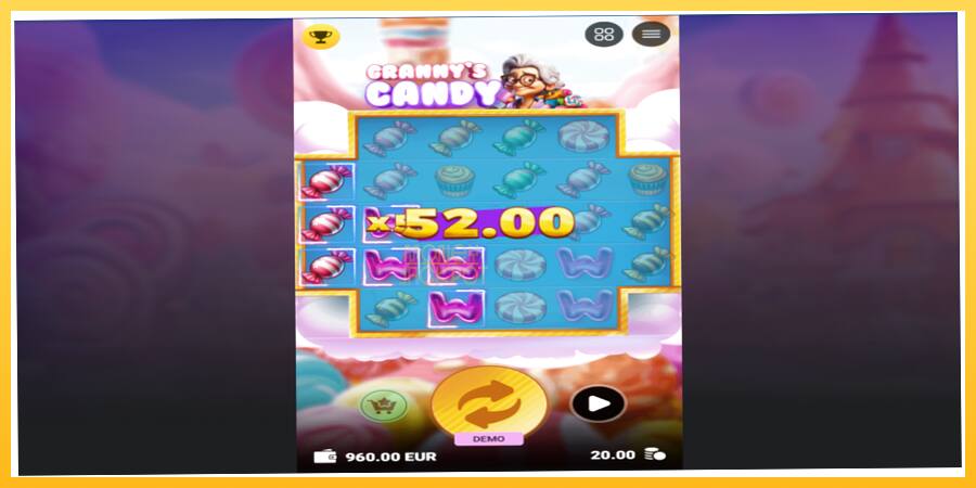 Игровой аппарат Grannys Candy - игра на реальные деньги, картинка 3