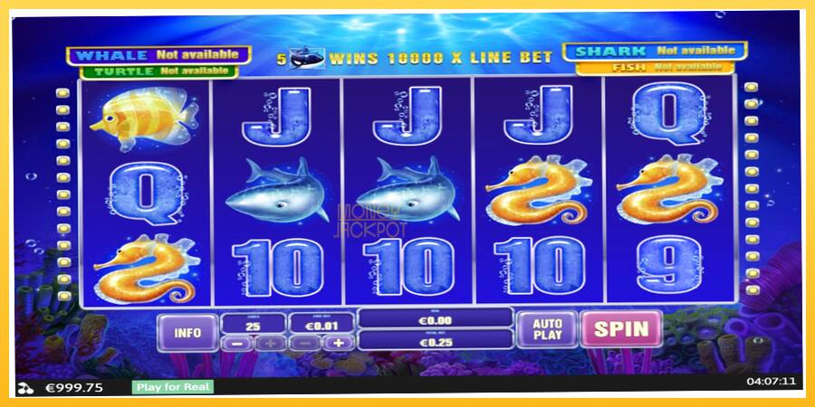 Игровой аппарат Great Blue Jackpot - игра на реальные деньги, картинка 2