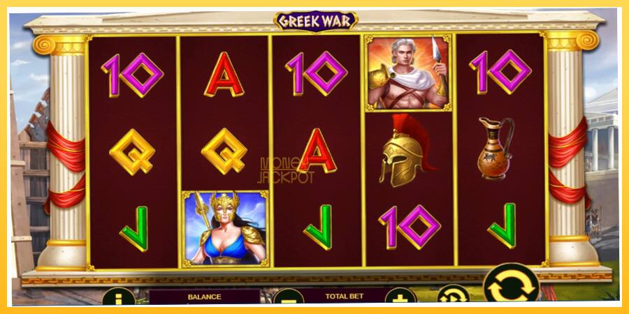 Игровой аппарат Greek War - игра на реальные деньги, картинка 1