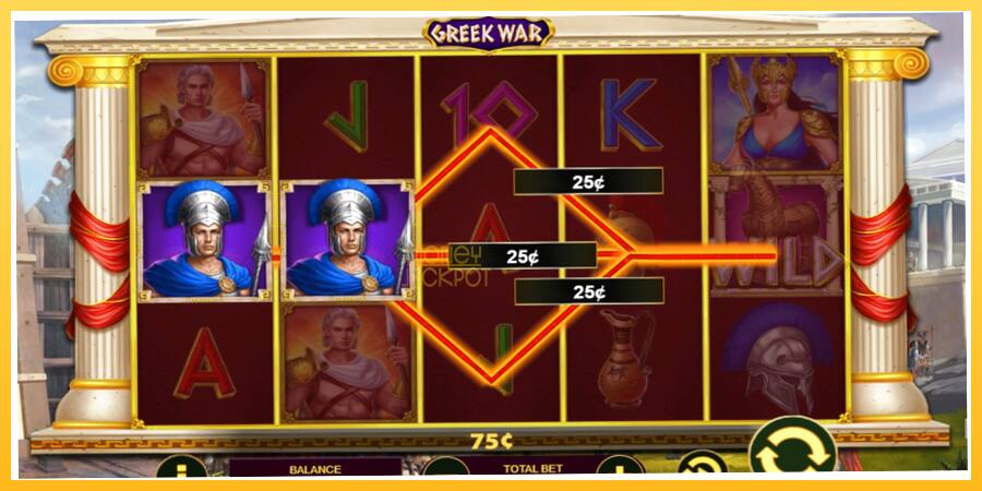 Игровой аппарат Greek War - игра на реальные деньги, картинка 2