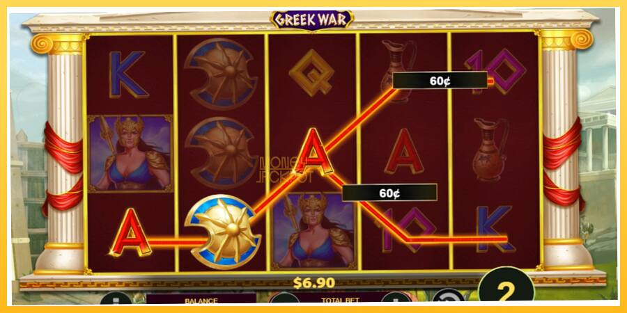 Игровой аппарат Greek War - игра на реальные деньги, картинка 3