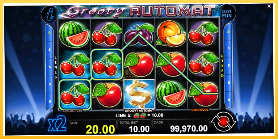 Игровой аппарат Groovy Automat - игра на реальные деньги, картинка 2