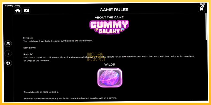 Игровой аппарат Gummy Galaxy - игра на реальные деньги, картинка 7