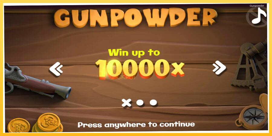 Игровой аппарат Gunpowder - игра на реальные деньги, картинка 1