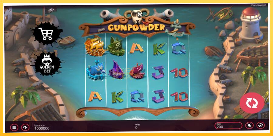 Игровой аппарат Gunpowder - игра на реальные деньги, картинка 2