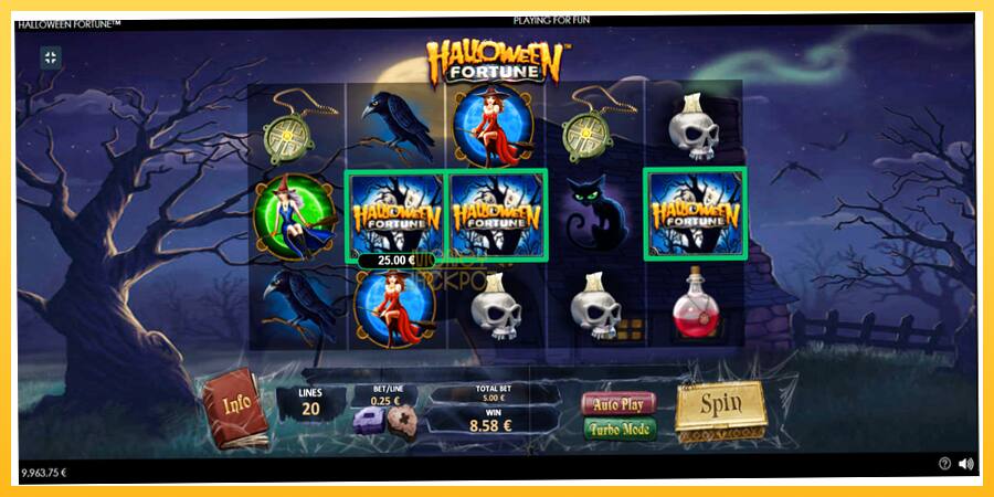 Игровой аппарат Halloween Fortune - игра на реальные деньги, картинка 5