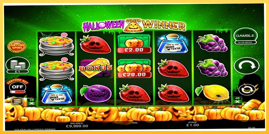 Игровой аппарат Halloween Golden Winner - игра на реальные деньги, картинка 2