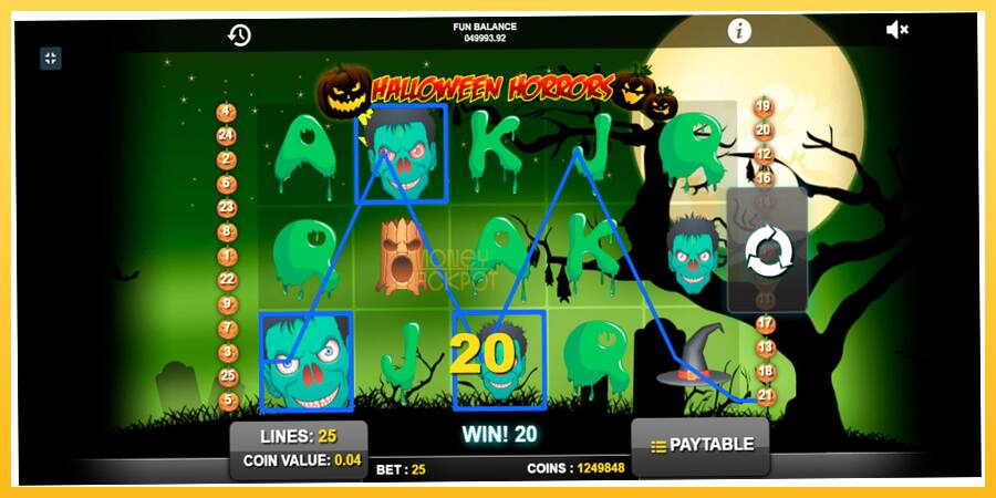 Игровой аппарат Halloween Horrors - игра на реальные деньги, картинка 4