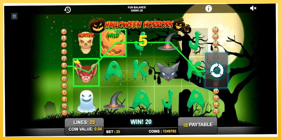 Игровой аппарат Halloween Horrors - игра на реальные деньги, картинка 7